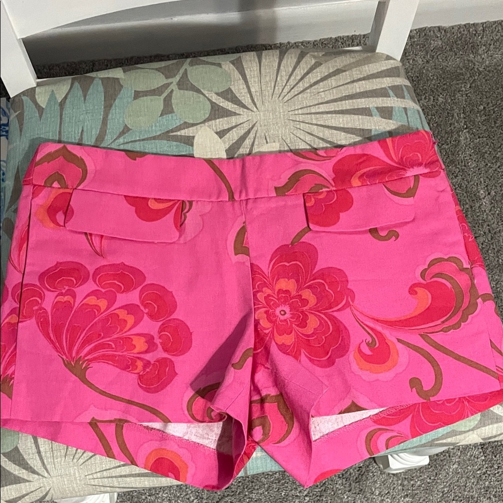 J. Crew Pink Floral Women's Shorts